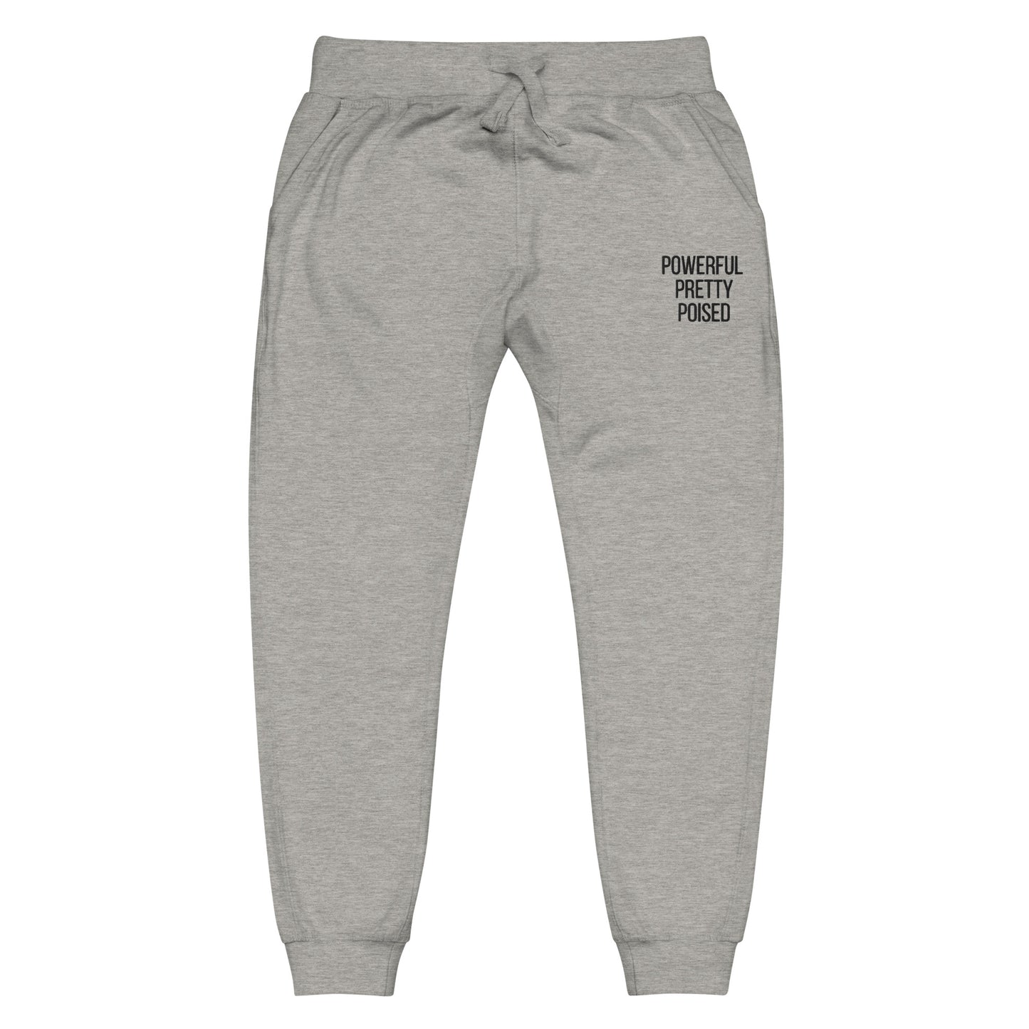 Triple P Fleece Sweatpants - Black Font