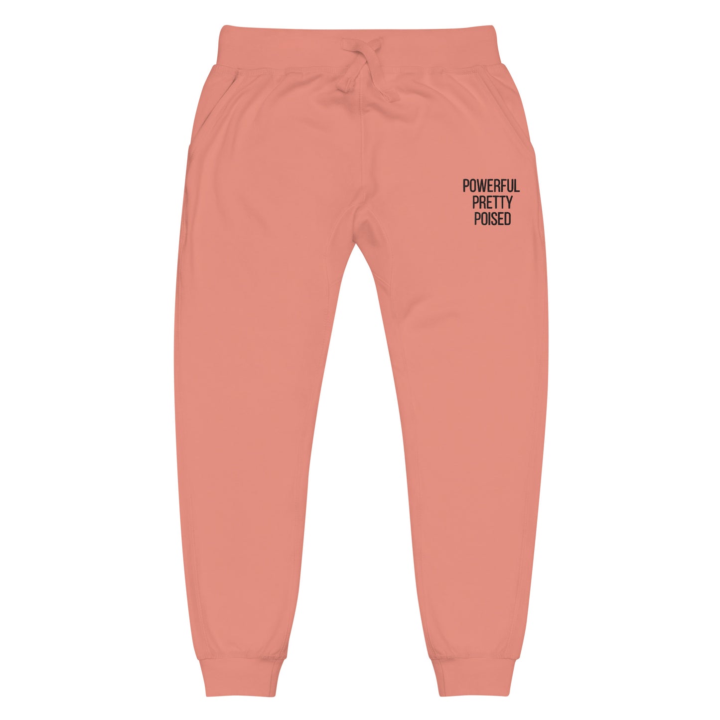 Triple P Fleece Sweatpants - Black Font