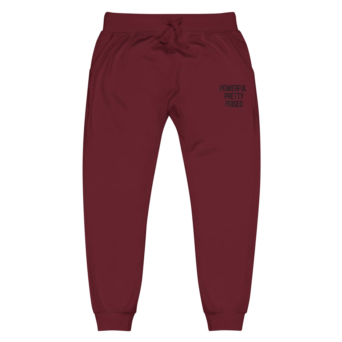 Triple P Fleece Sweatpants - Black Font