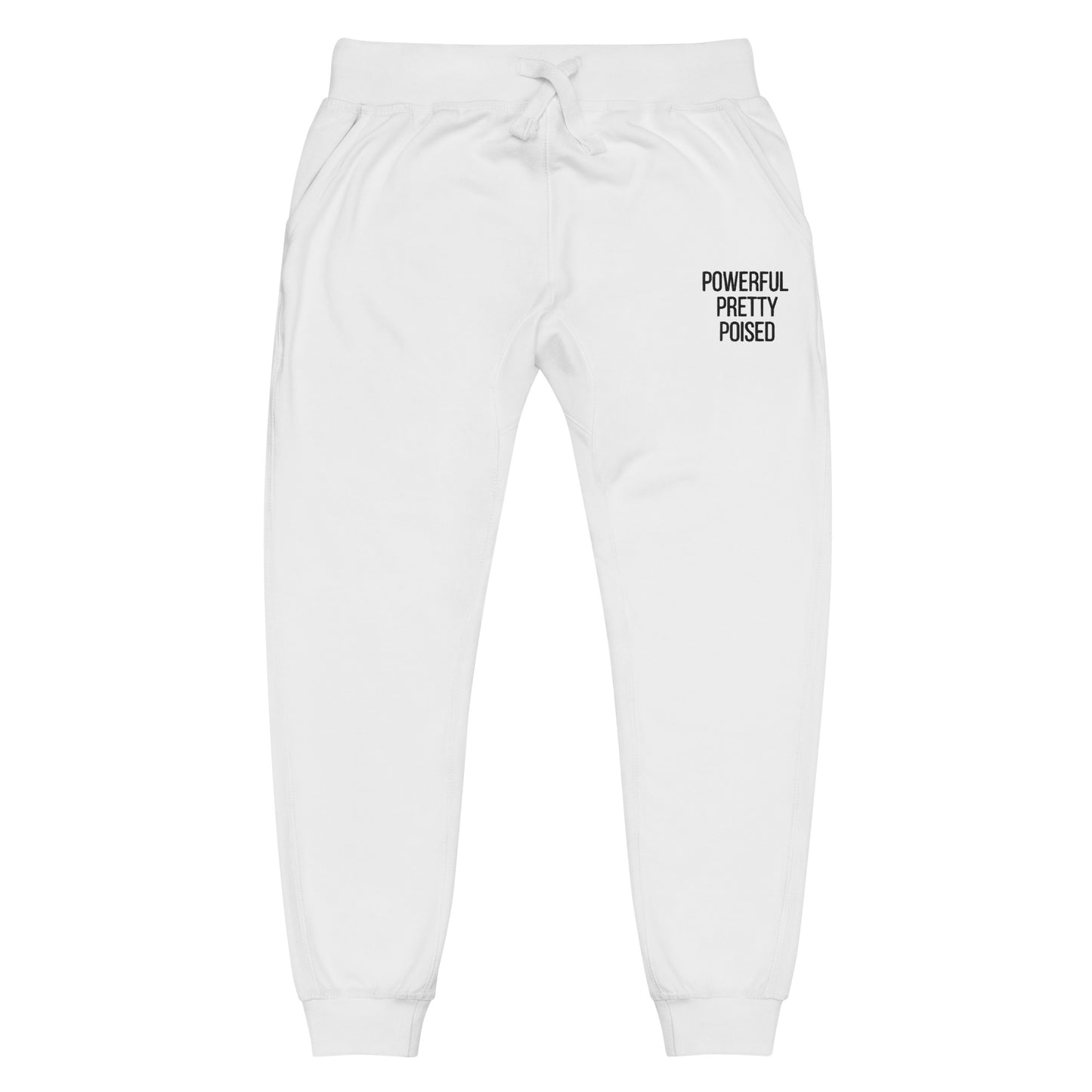 Triple P Fleece Sweatpants - Black Font