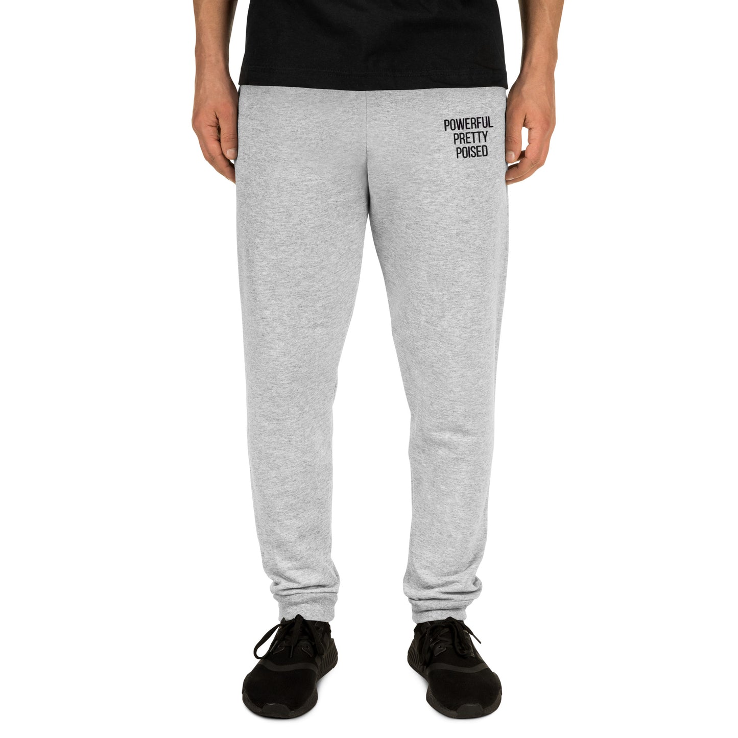 Triple P Joggers - Black Font