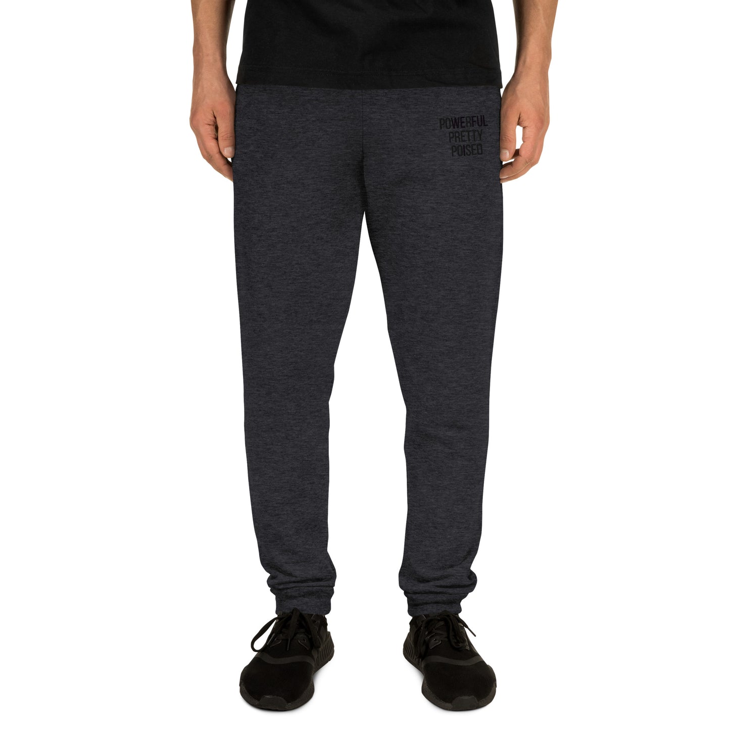 Triple P Joggers - Black Font