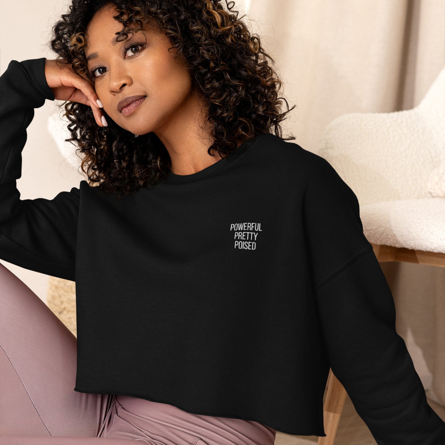 Triple P Crop Sweatshirt